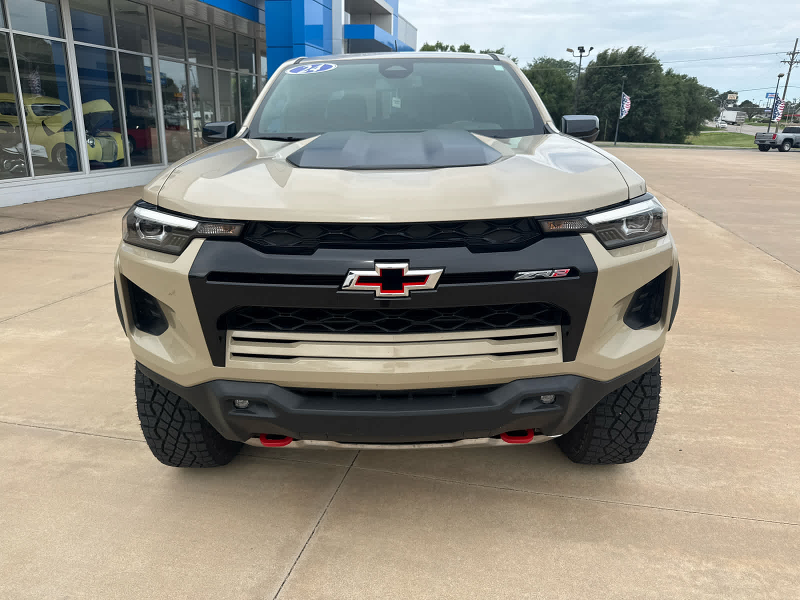 2024 Chevrolet Colorado — rear three-quarter view